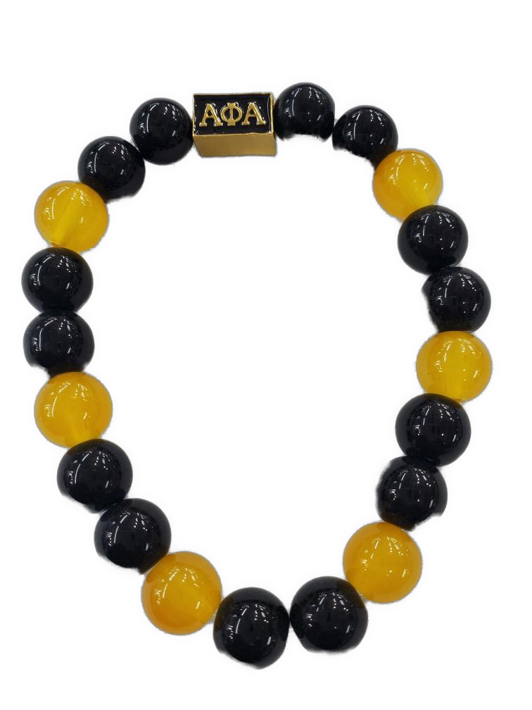 Alpha Beaded Bracelet