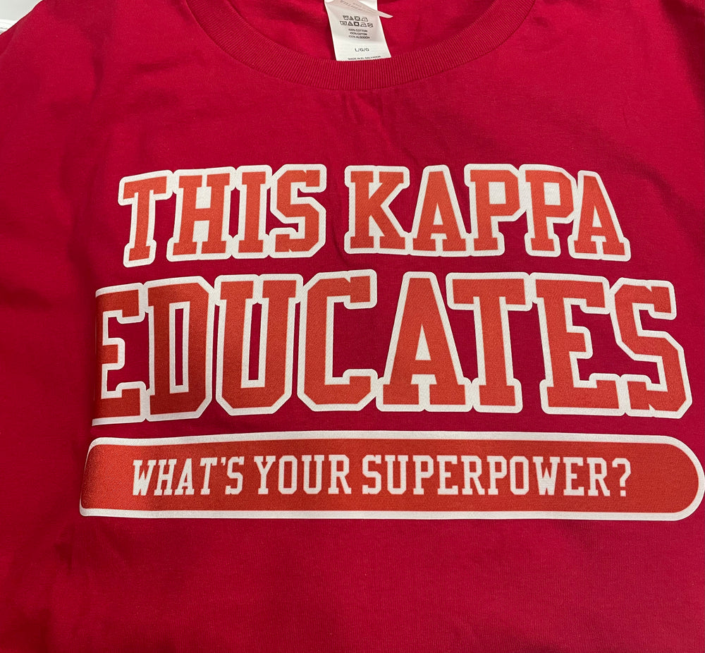 Kappa Educator Shirt (CLEARANCE)