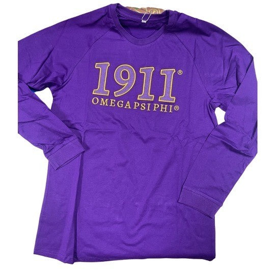 Omega Luxury Embroidered Long Sleeve Shirt