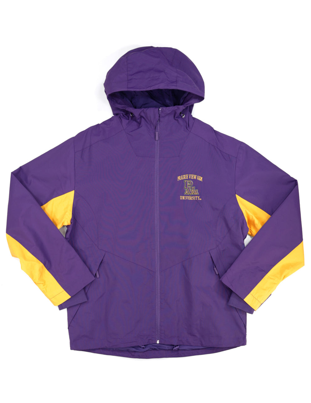 Prairie View A&M Unisex Hooded Rain Jacket