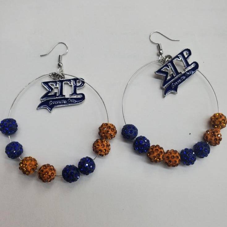 SGRHO Beaded Earrings