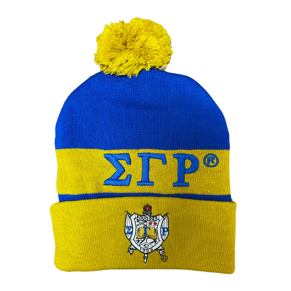 SGRho Pom Beanie