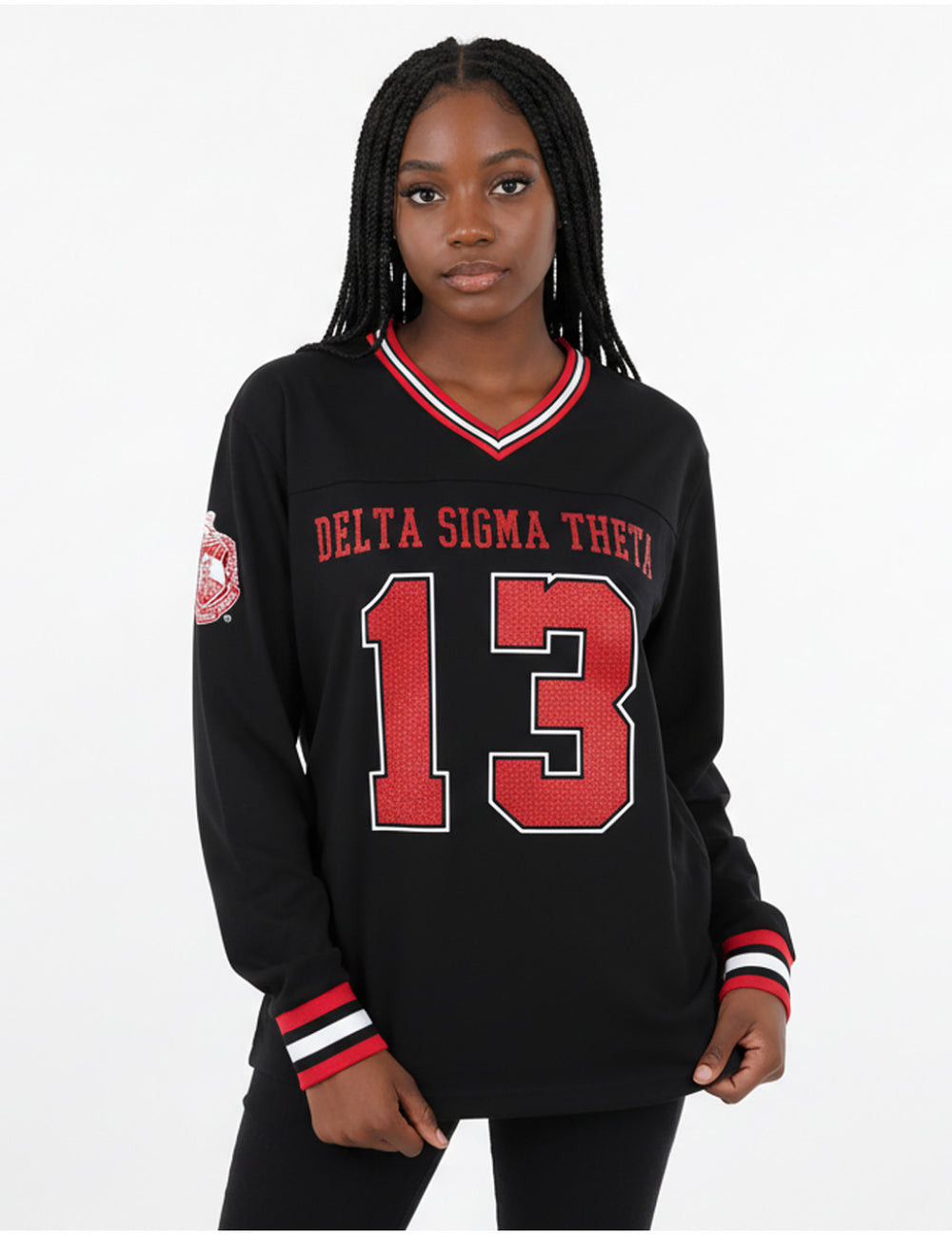 DST Long Sleeve V-Neck Jersey