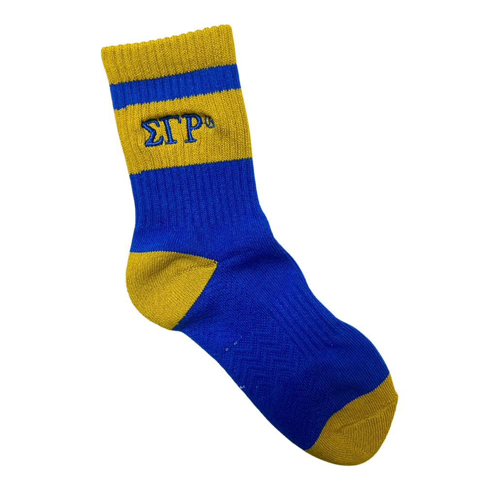 SGRHO Quarter Length Socks