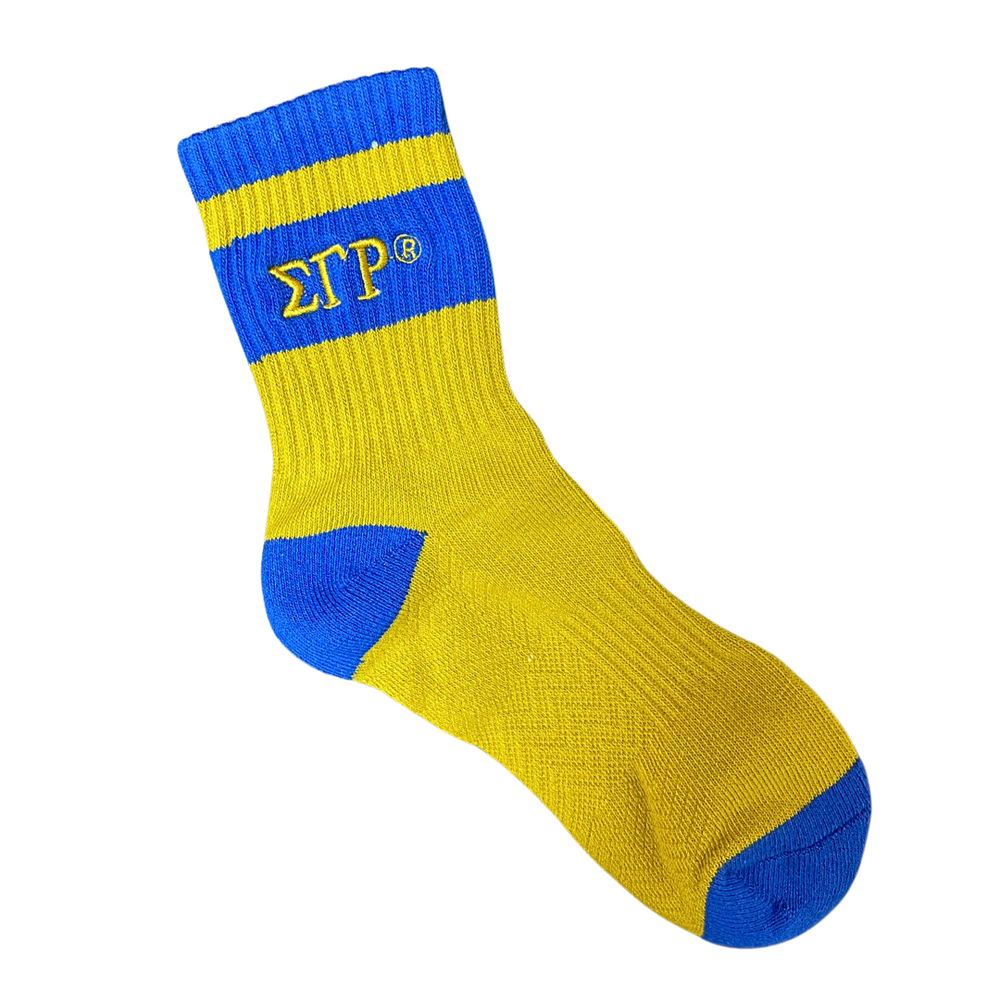 SGRHO Quarter Length Socks