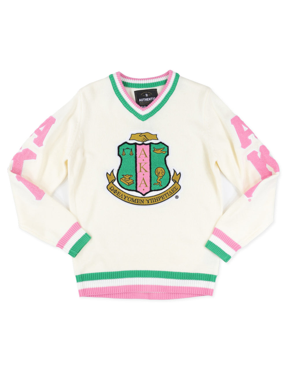 V-Neck Chenille Sweater