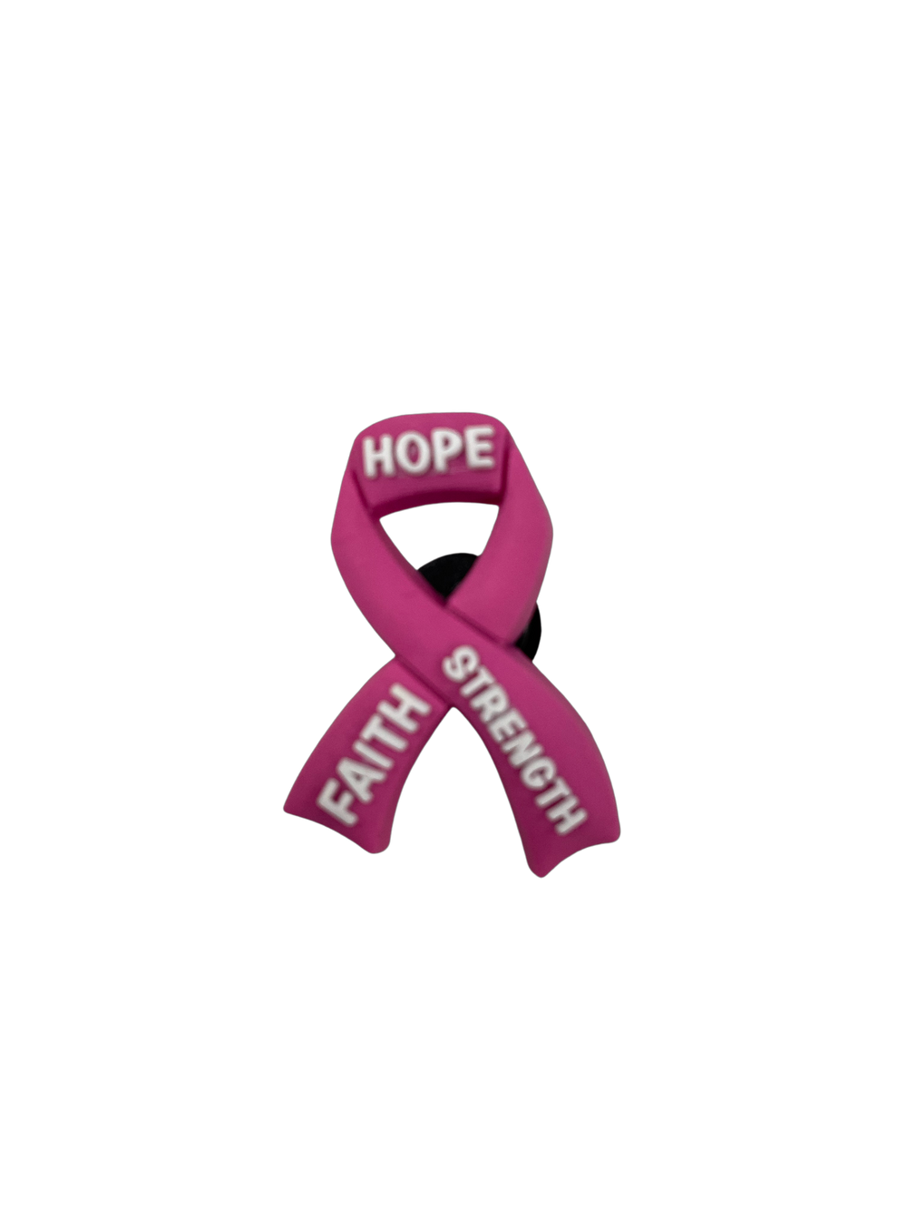 Breast Cancer Croc Charm