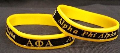 Alpha Silicone Bracelet