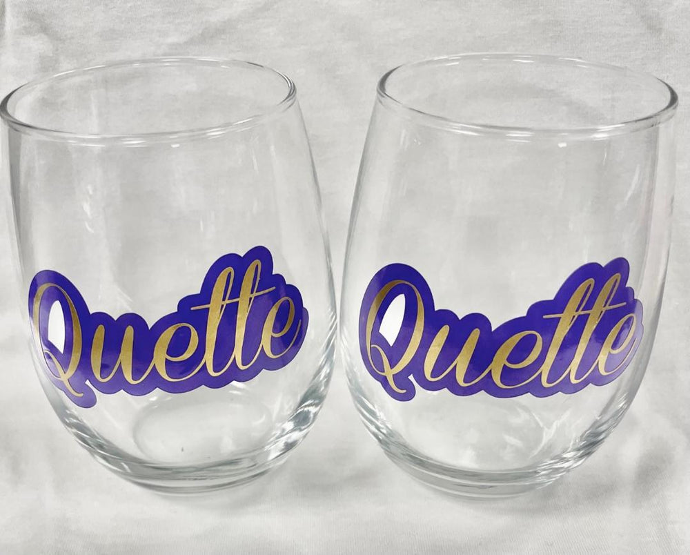 Quette Stemless Glass
