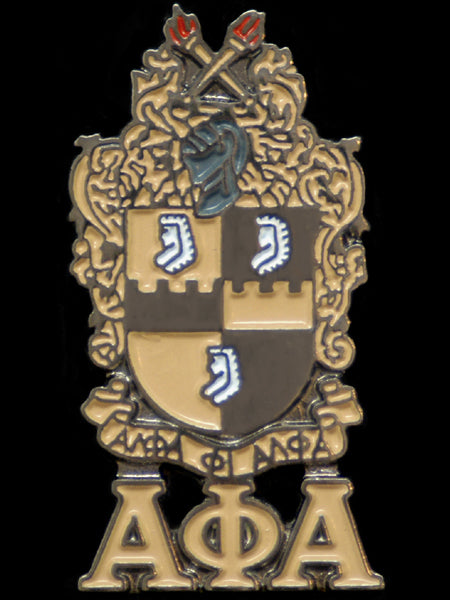 Alpha Crest Lapel Pin