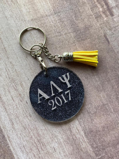 ALP Glitter Key Chain