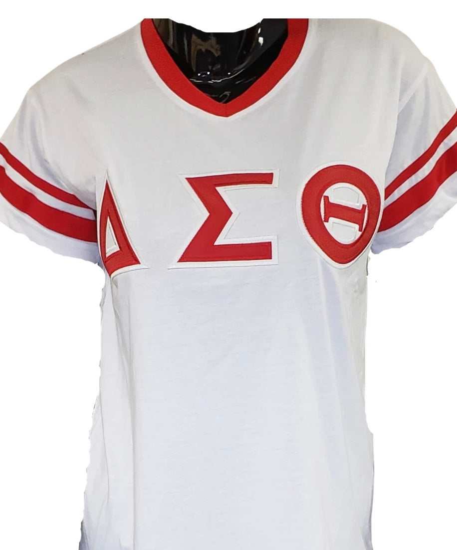 DST V-neck Stripe Shirt