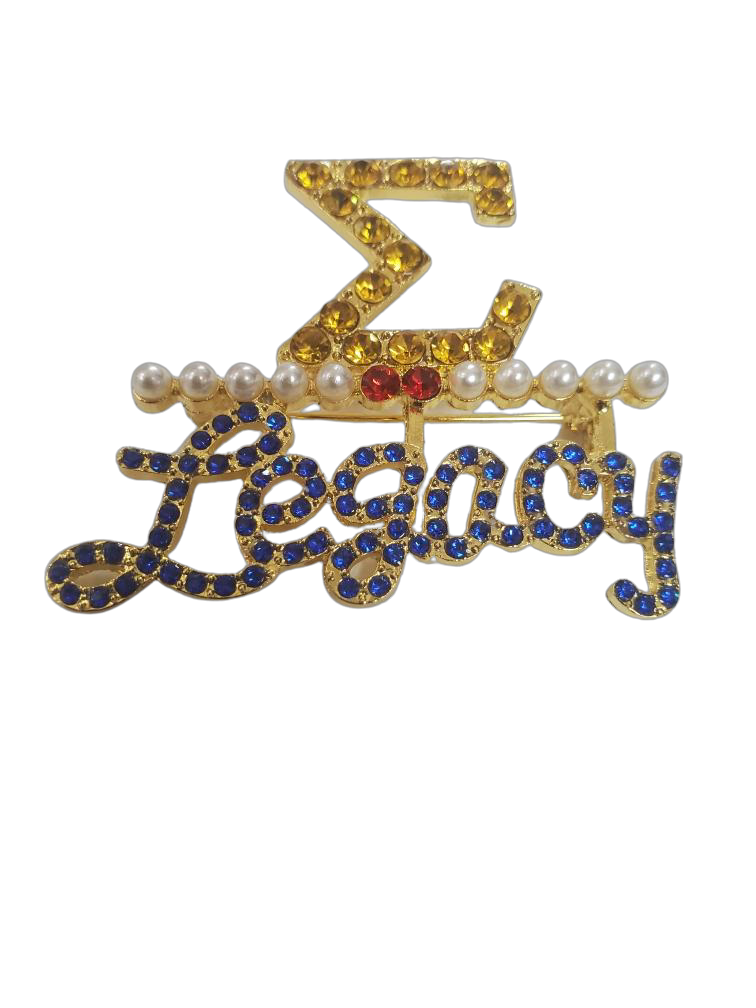 SGRHO Legacy Brooch