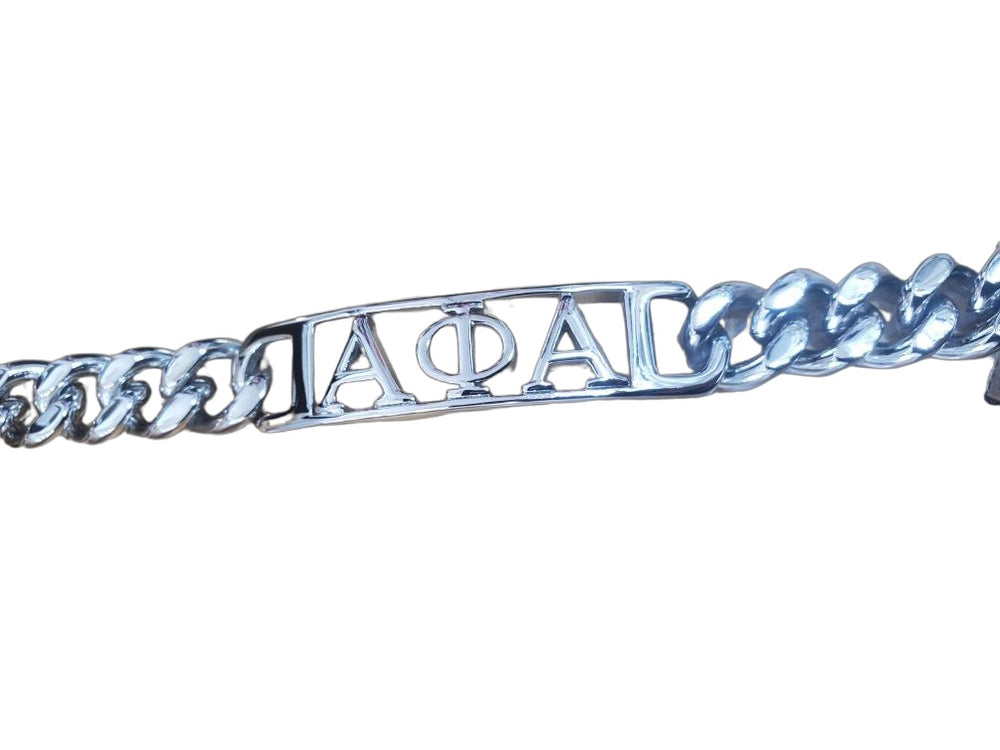 Alpha Stainless Steel Bracelet