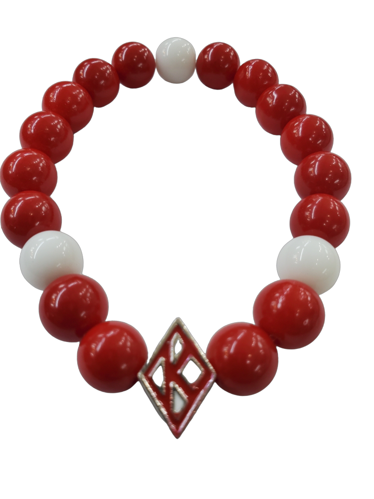 Kappa Beaded Diamond Bracelet