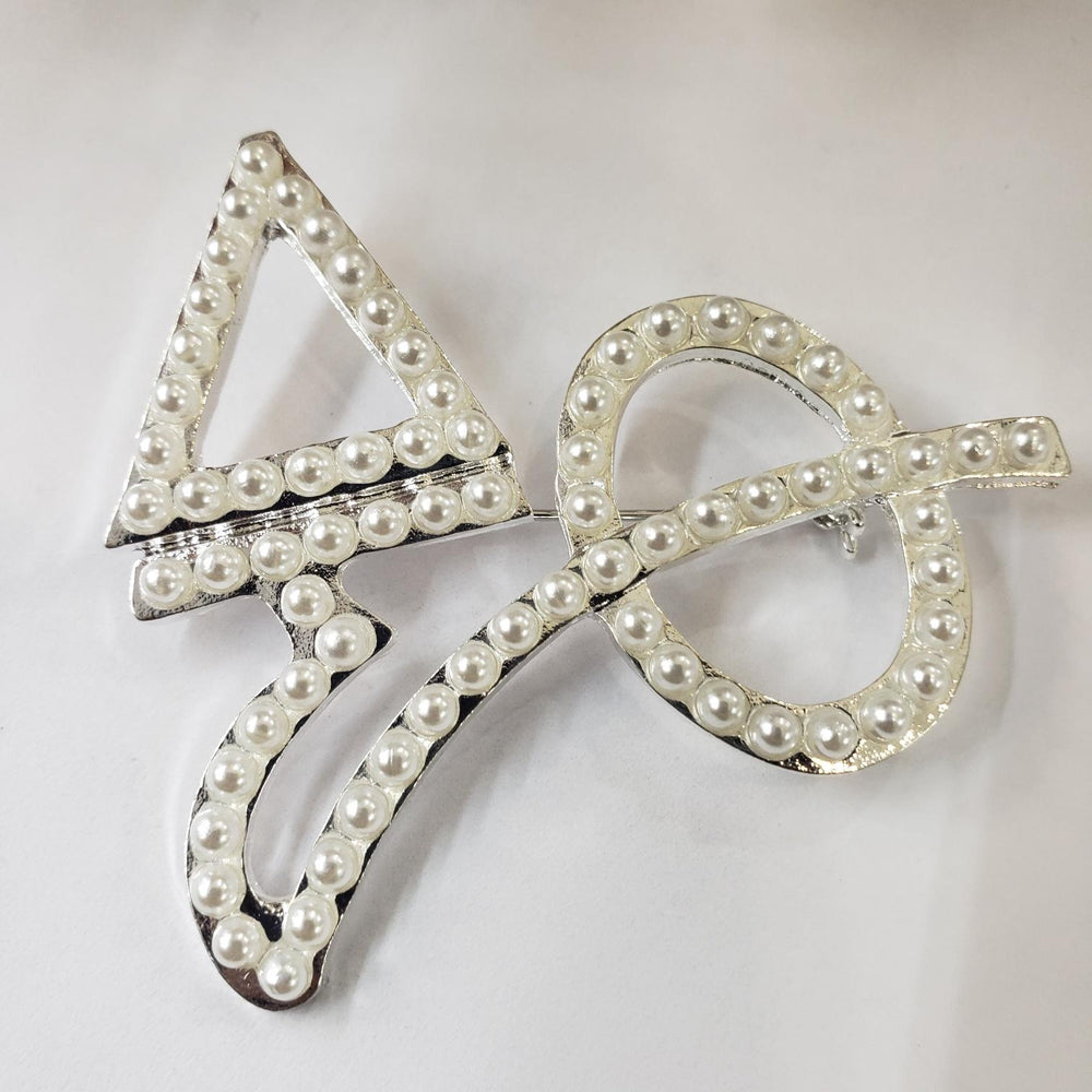 DST Letters Brooch