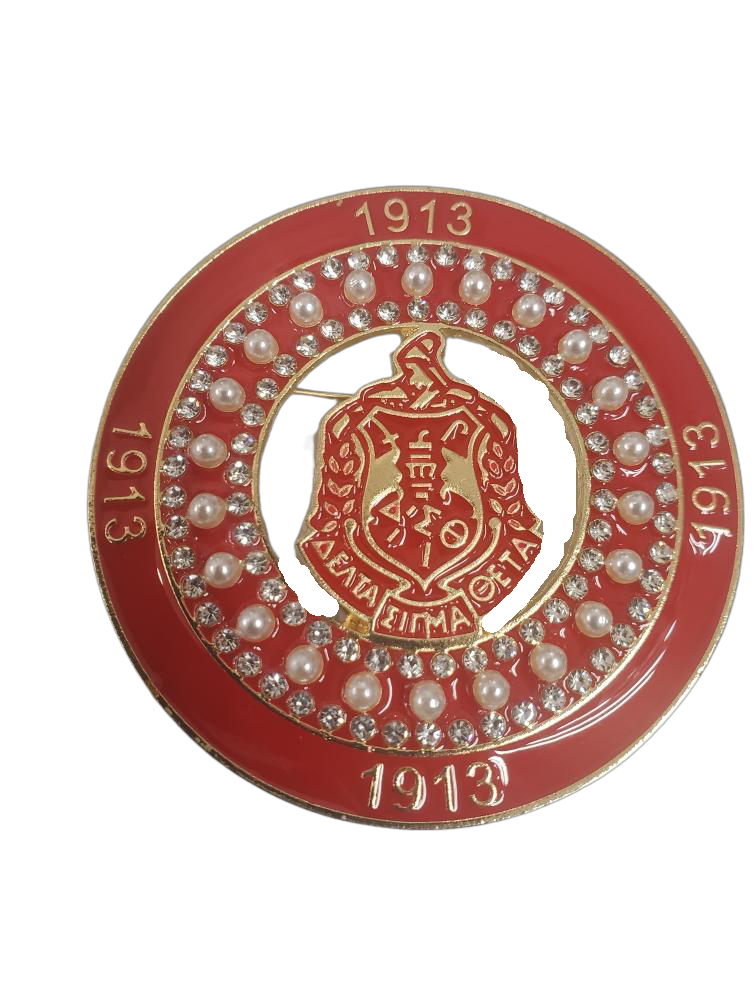 DST Round Brooch