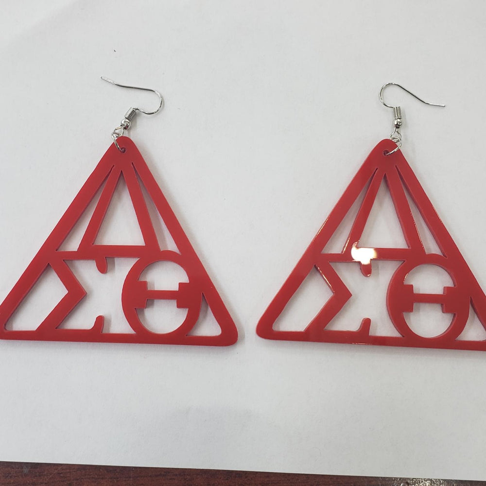 DST Pyramid Earring