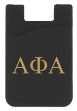 Alpha Siicone Card Holder