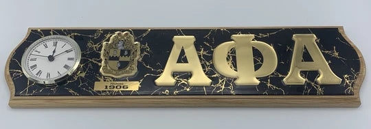 Alpha Wall Clock