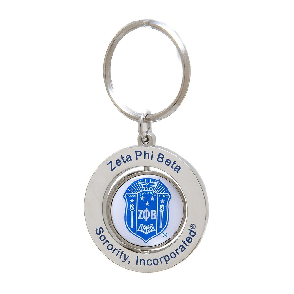 Zeta Spinner Key Chain