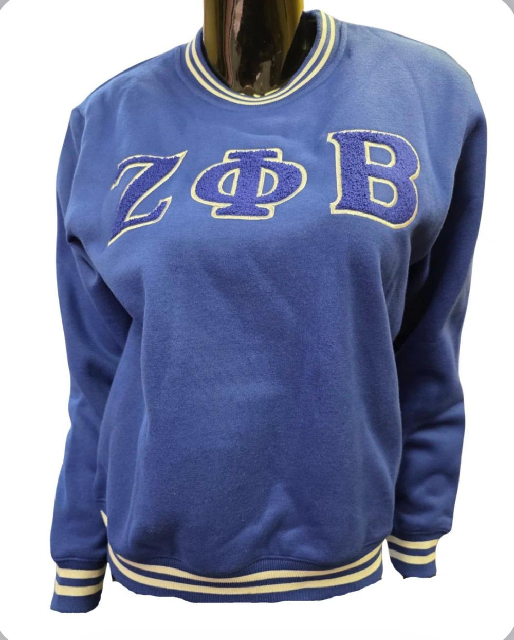 Zeta Chenille Crewneck Sweatshirt