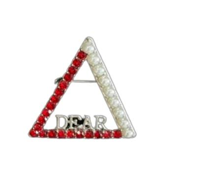 DST Delta Dear Brooch