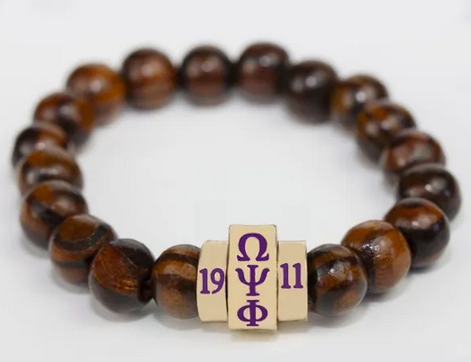 Omega Dial Beaded Bracelet