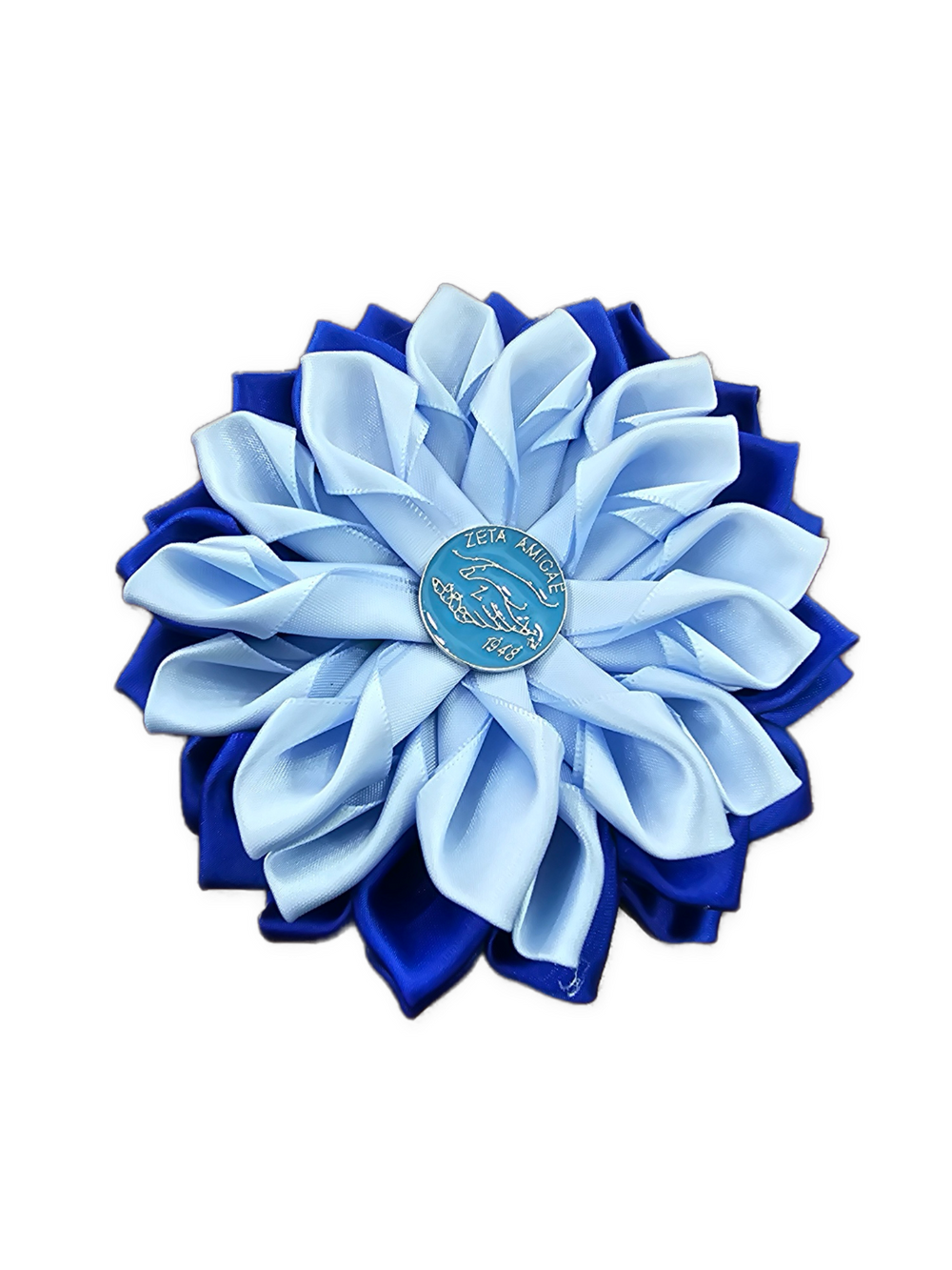 Amicae Satin Flower Pin