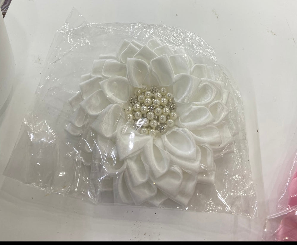 DST Satin Flower Pin