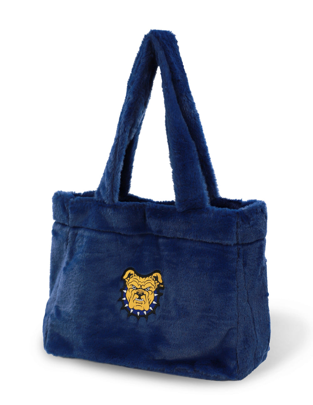 NC A&T Fur Tote Bag