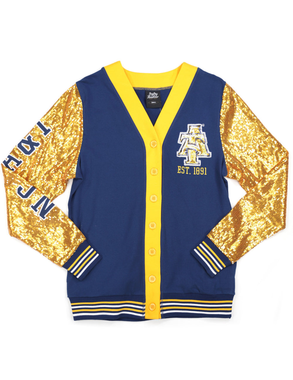 NC A&T Women's Sequin Cardigan