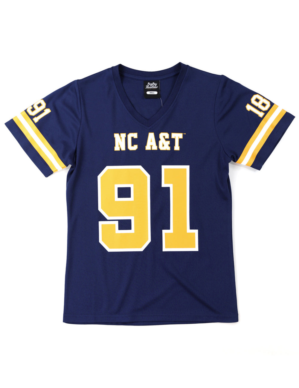 NC A&T Women's Football Jersey Tee