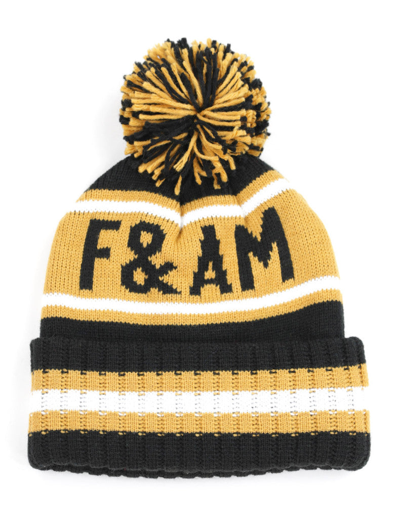 Prince Hall Pom Beanie & Scarf Set