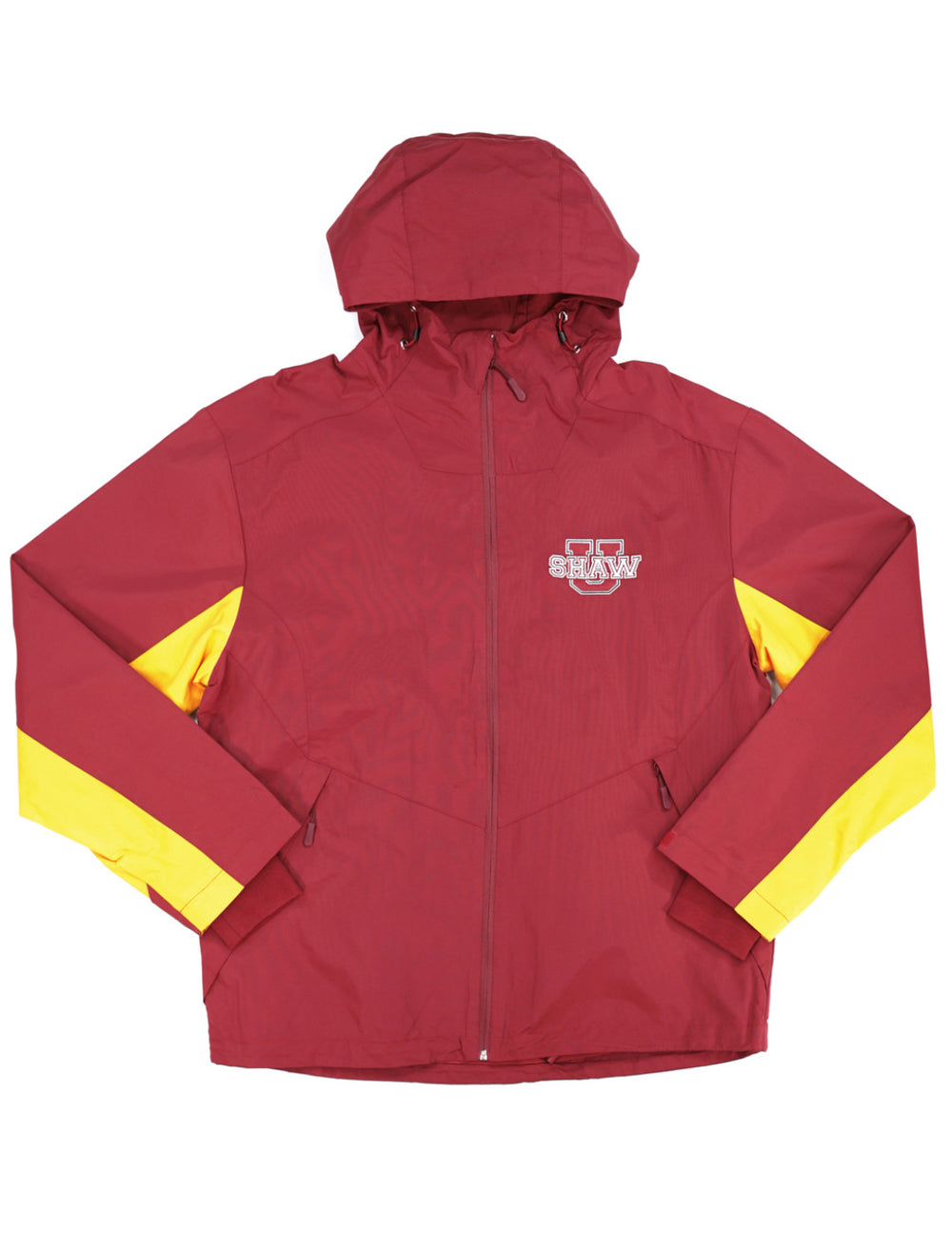 Shaw University Unisex Hooded Rain Jacket
