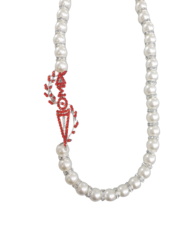DST Torch Pearl Necklace