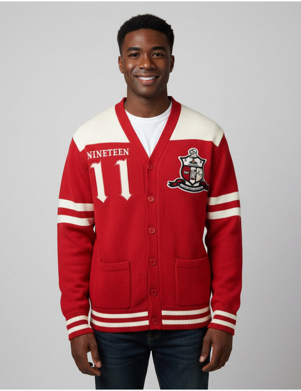 Kappa Button Down Sweater Cardigan