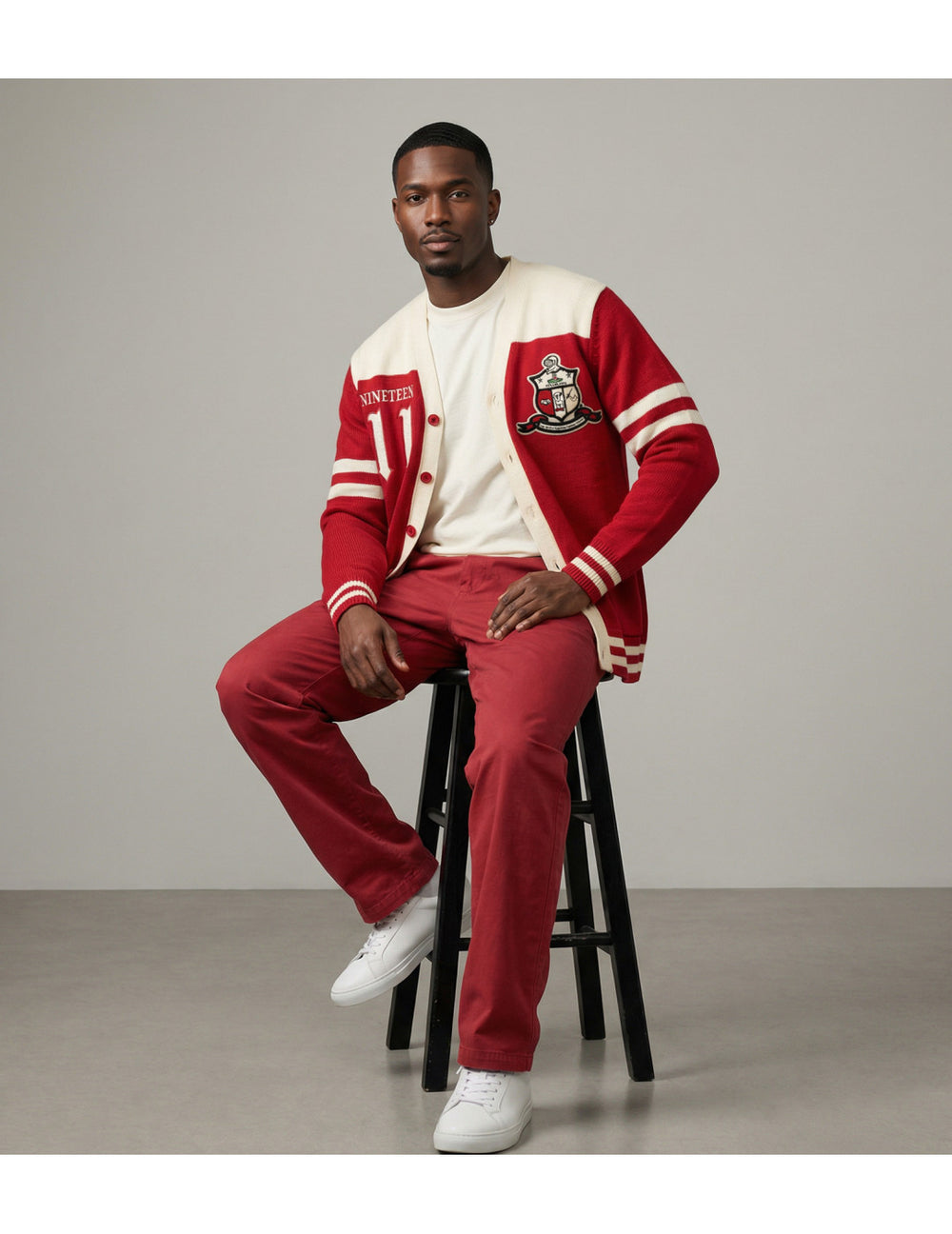 Kappa Button Down Sweater Cardigan