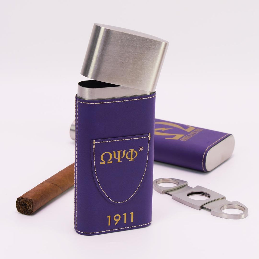 Omega Cigar Holder & Cutter