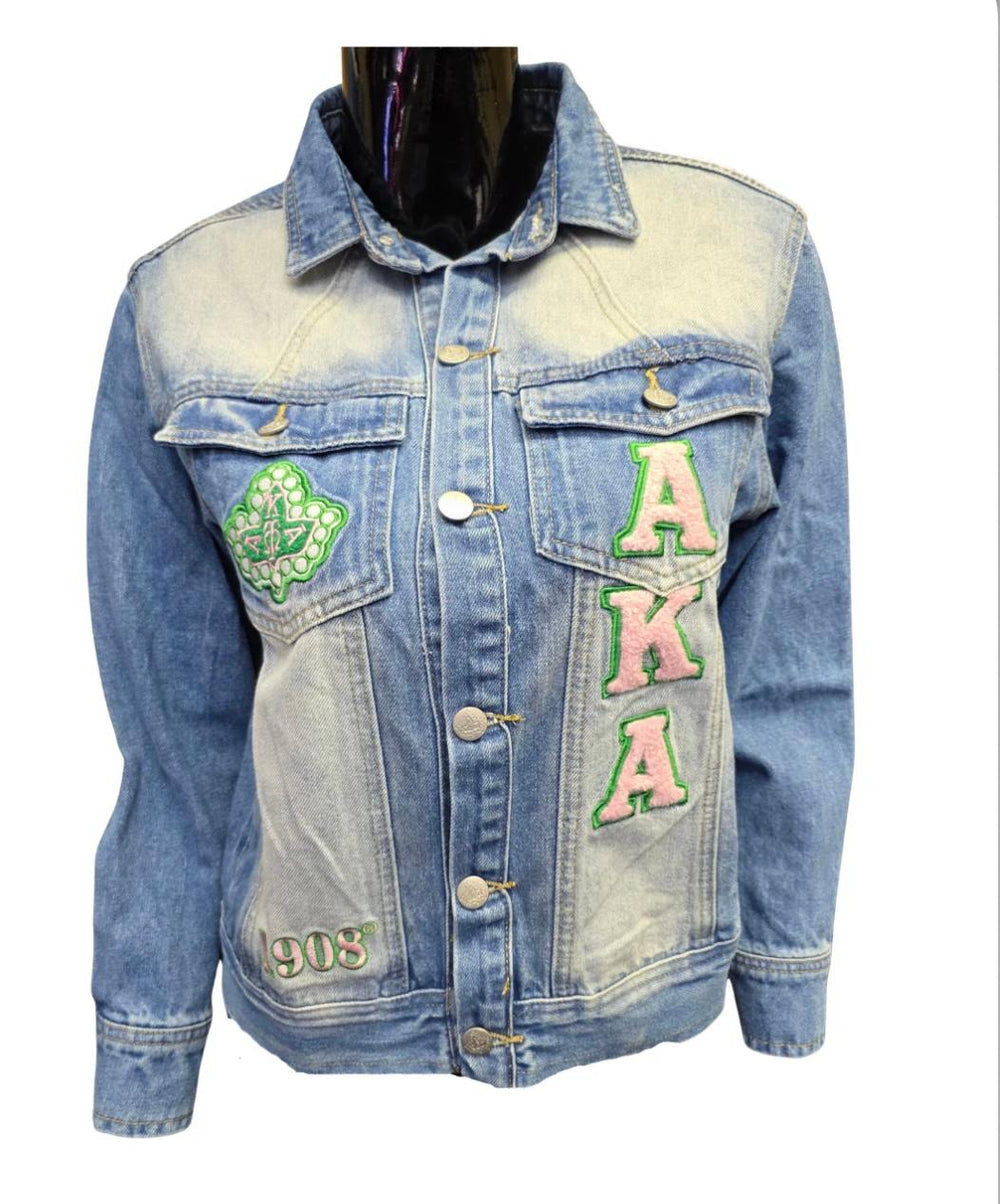 Chenille Jean Jacket