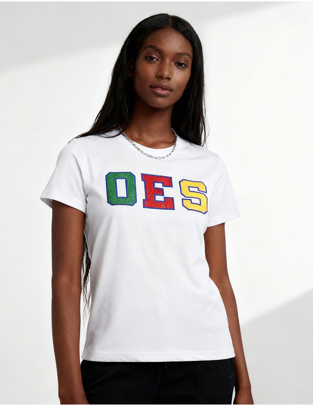 OES Drifit Glitter Tee