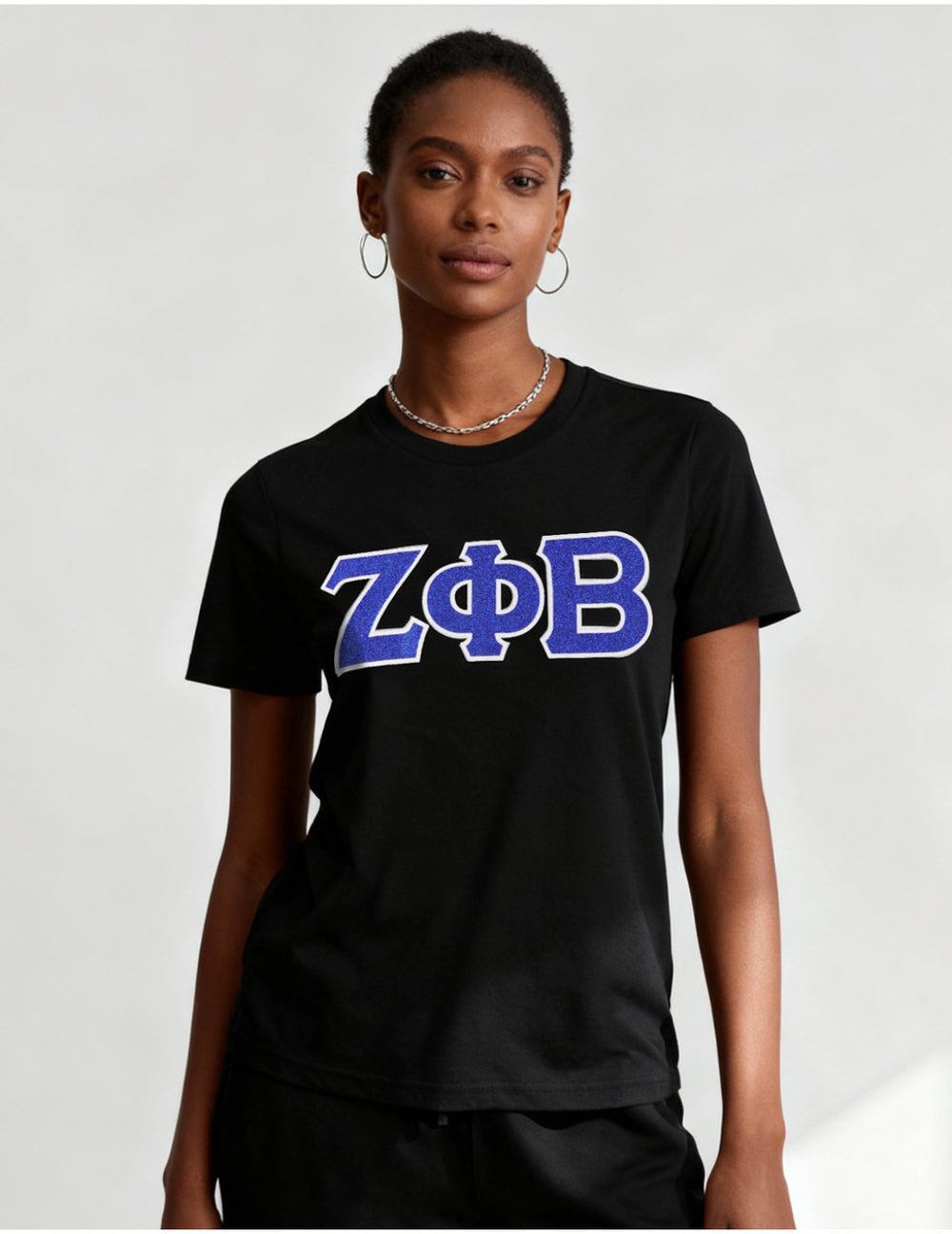 Zeta Drifit Glitter Tee