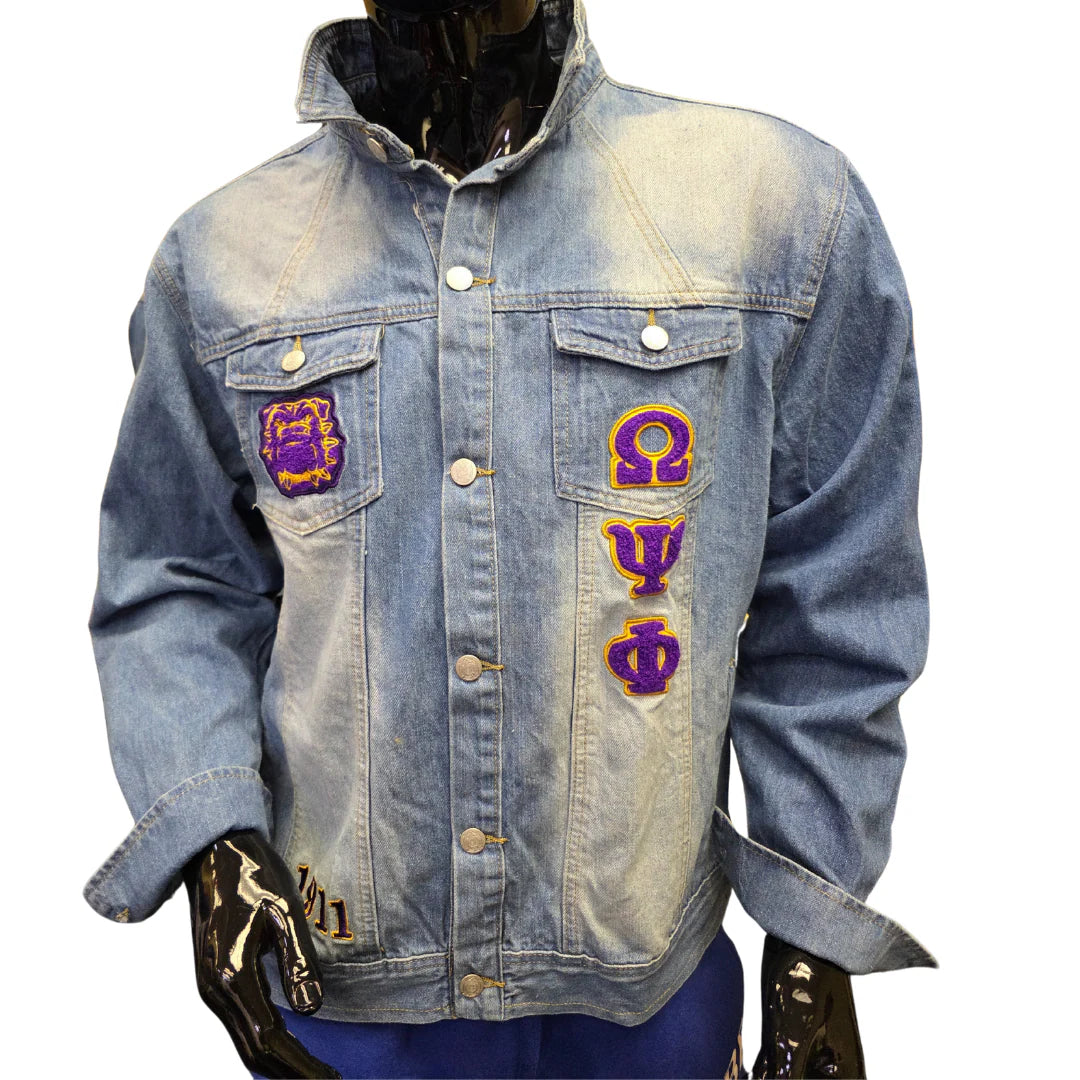 Omega Chenille Jean Jacket