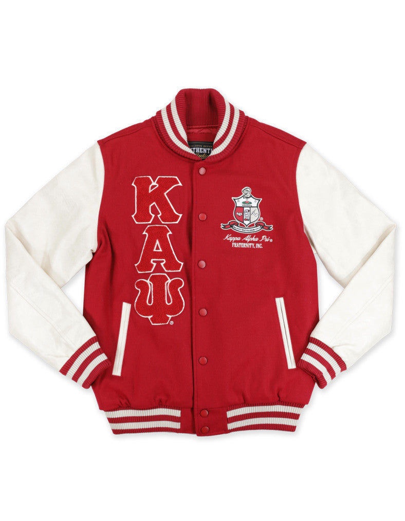 Ladies Fleece Alpha Kappa Alpha Varsity Jacket Kappa Letterman
