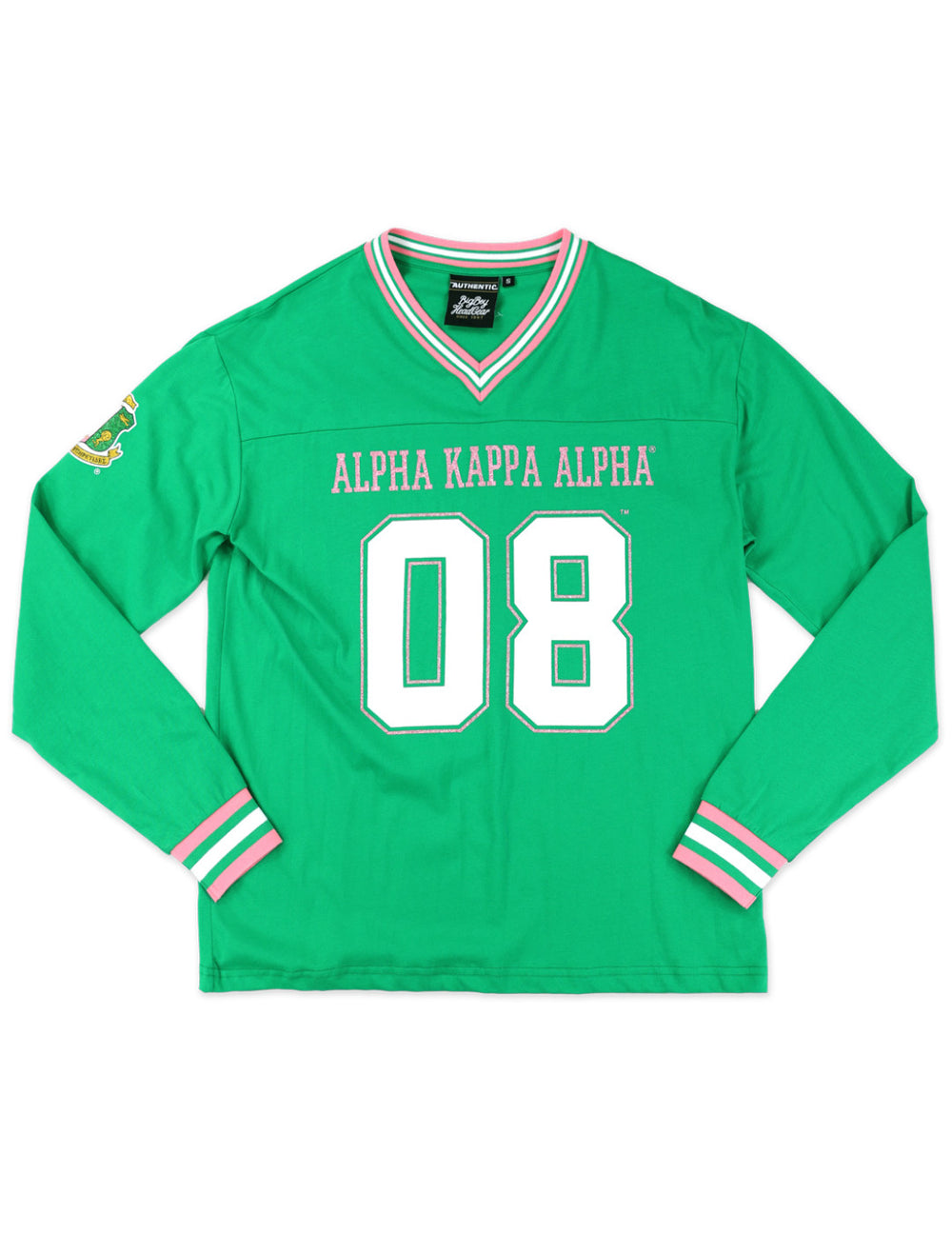 Long Sleeve V-Neck Jersey