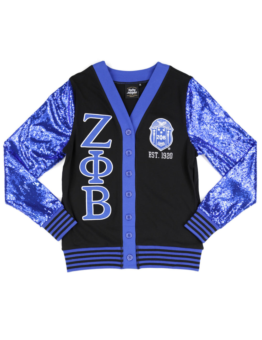 Zeta Sequin Cardigan