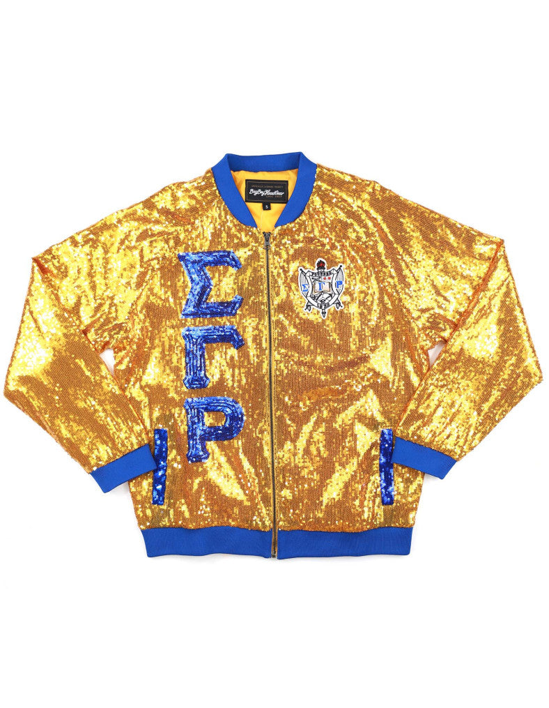 SGRho Satin Sequin Jacket