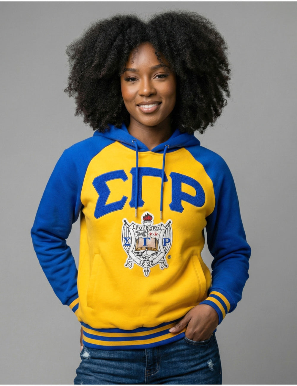 SGRho Two-Tone Pullover Hoodie