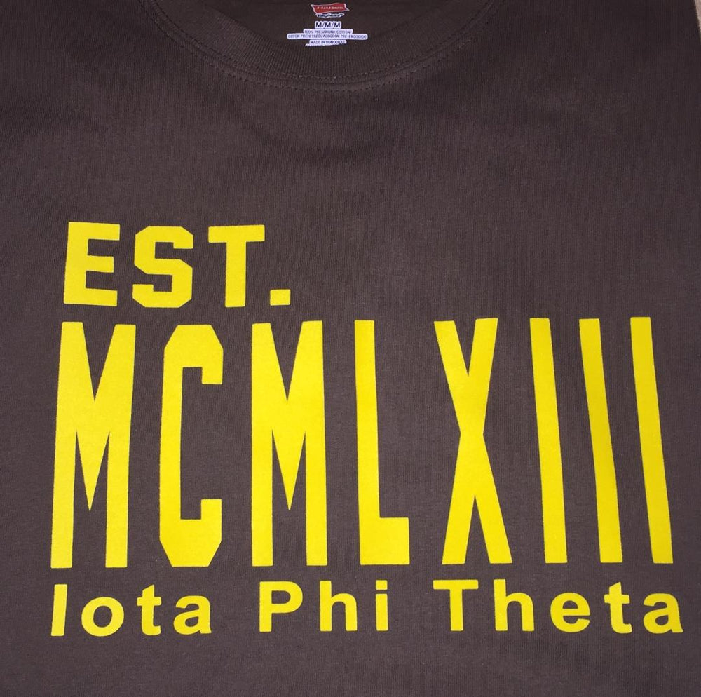 Roman numeral shirt on sale