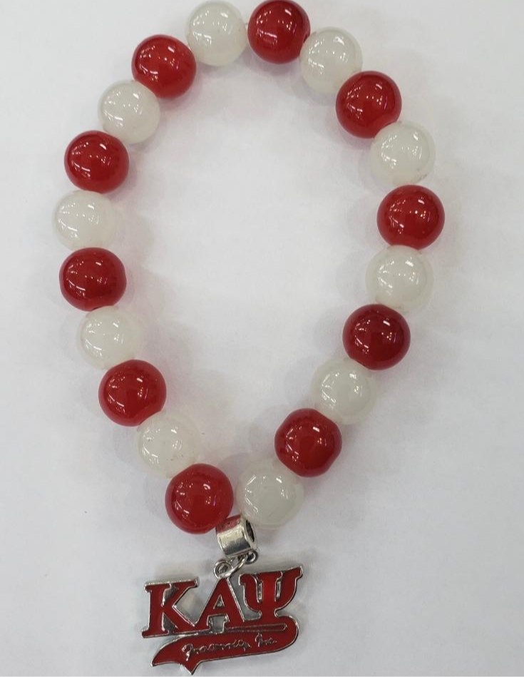Kappa alpha new arrivals psi beaded bracelet